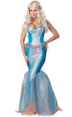 F1442 Sea Siren Mermaid Costume